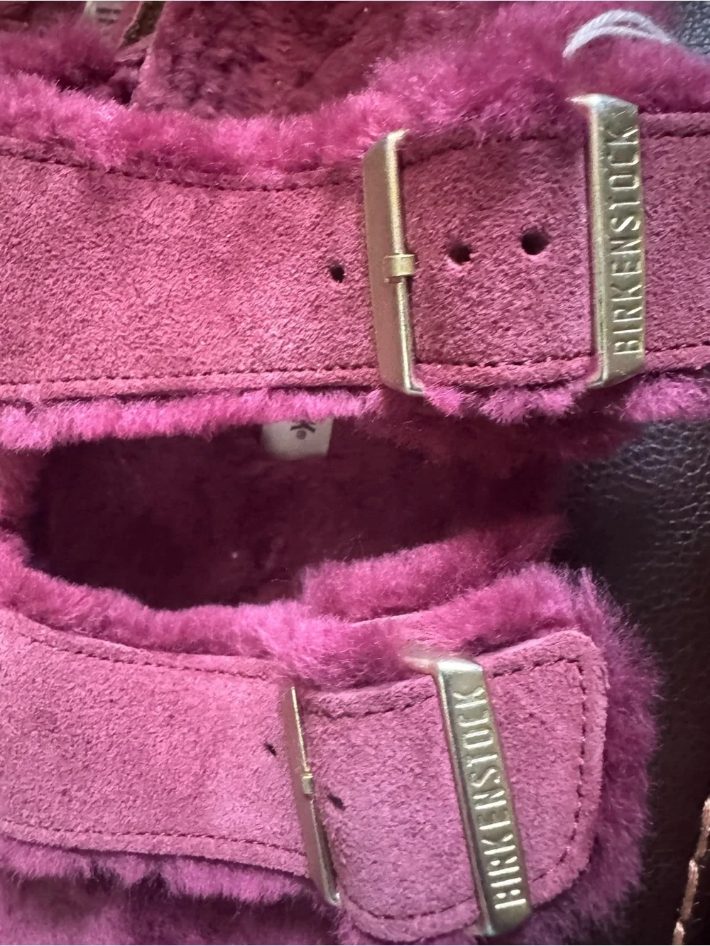 Birkenstock Arizona suede Sandals Sz 40